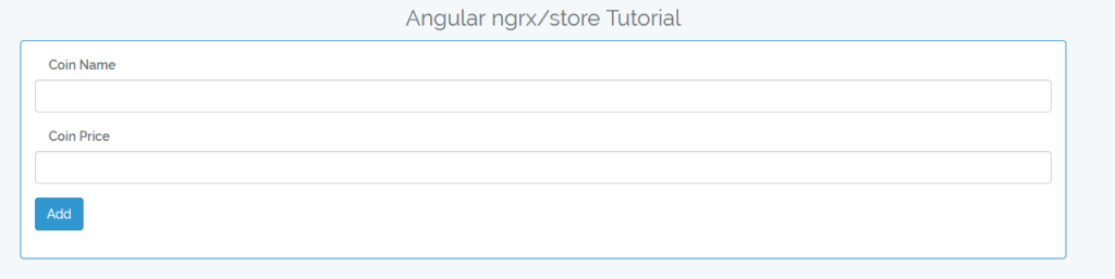 ngrx store tutorial