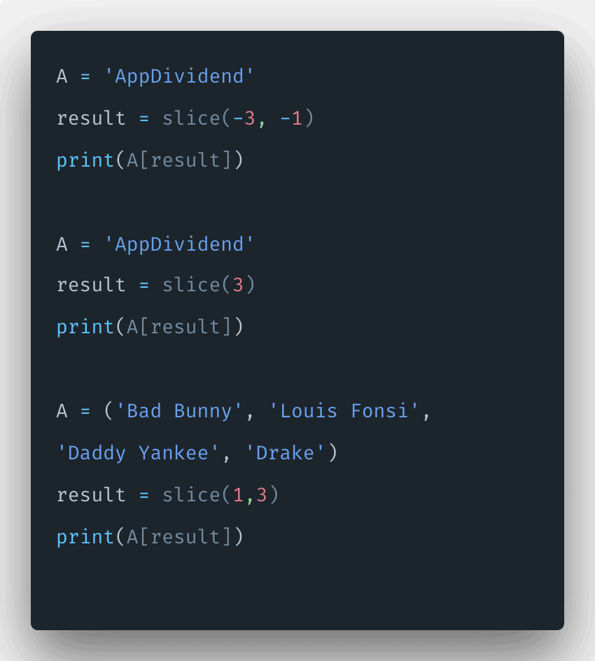 Python Slice: How to Use slice() Method in Python