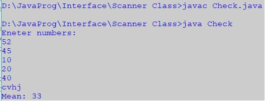 toString() in Scanner class