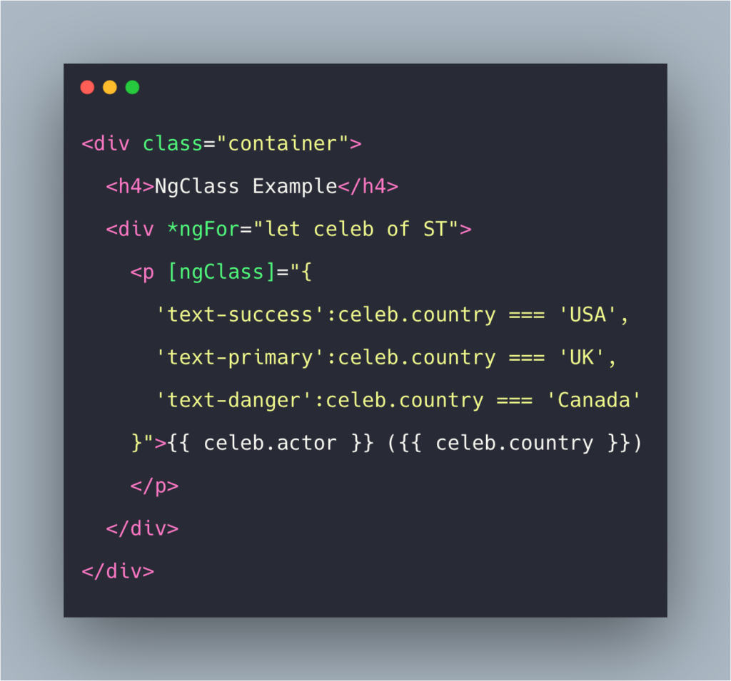 Angular 8 NgClass Example NgClass Directive In Angular LaptrinhX