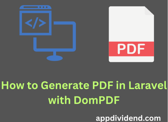 How to Generate PDF in Laravel with DomPDF