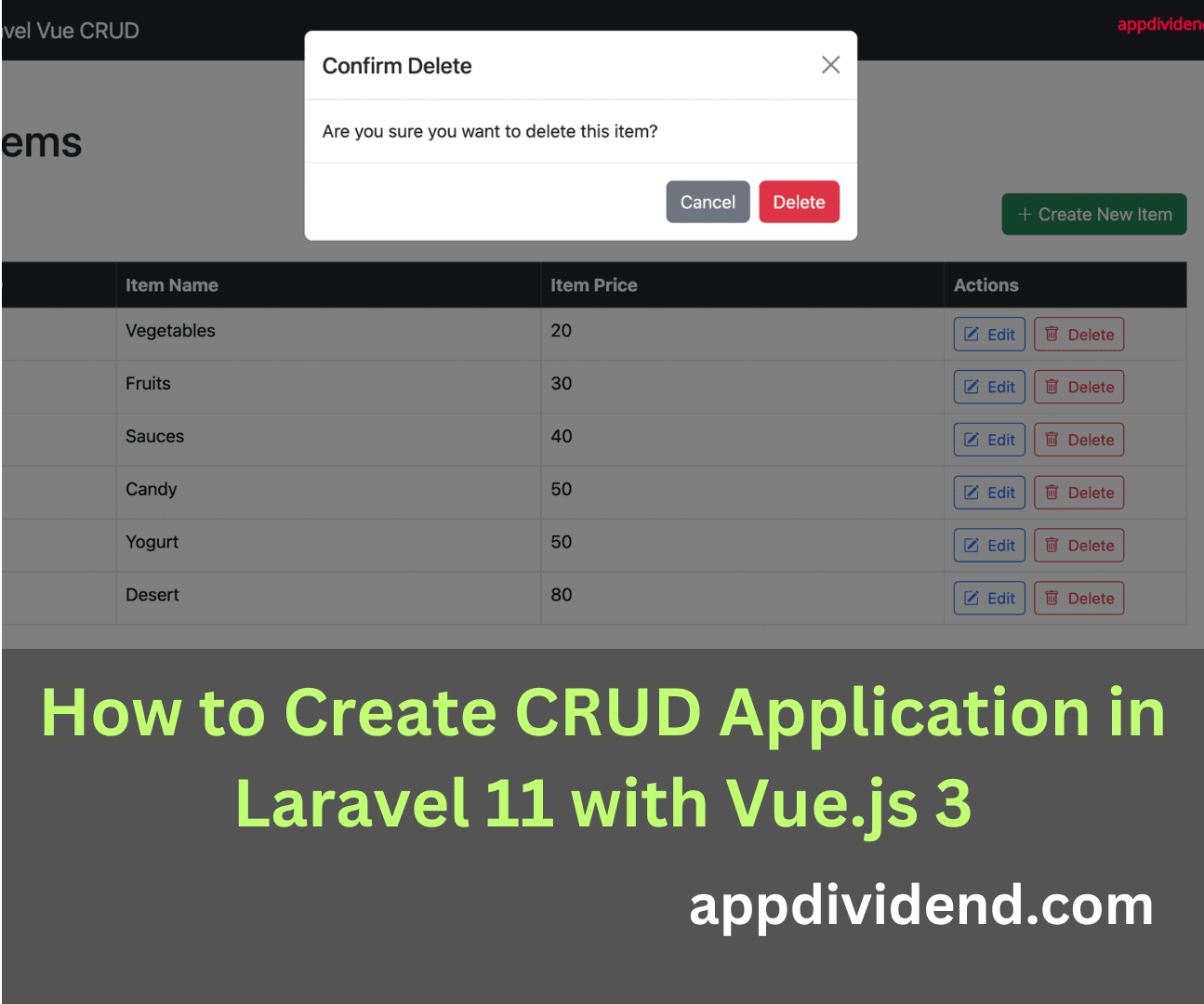 How to Create a Chart using Chart.js in Laravel 11 and Vue.js 3