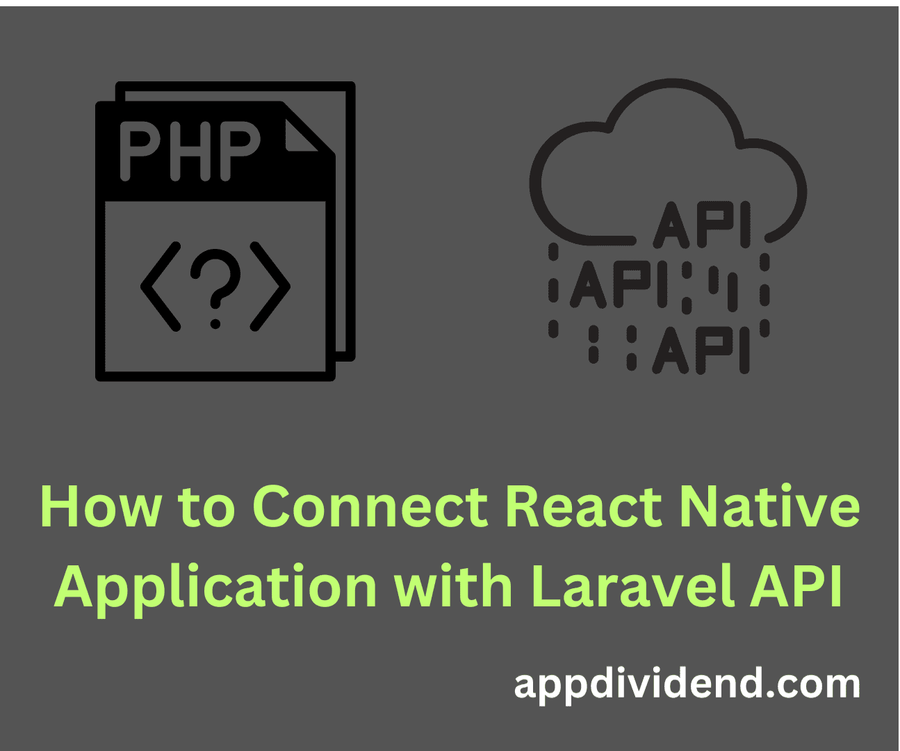 How to Connect React Native Application with Laravel API