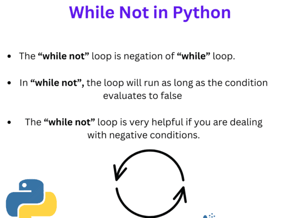 While Not in Python