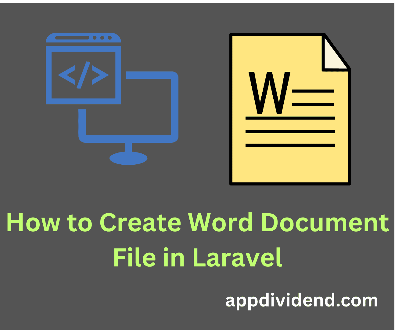 How to Create Word Document File in Laravel
