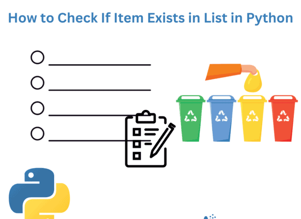 Python List Contains How to Check If Item Exists in List