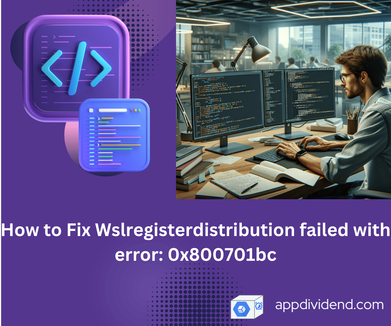 How to Fix Wslregisterdistribution failed with error - 0x800701bc