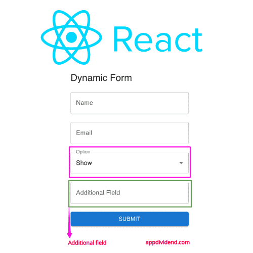 How to Dynamically ShowHide Form Elements in React