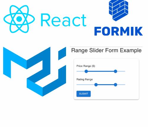 How to Implement Range Slider Component in React with Formik and MUI