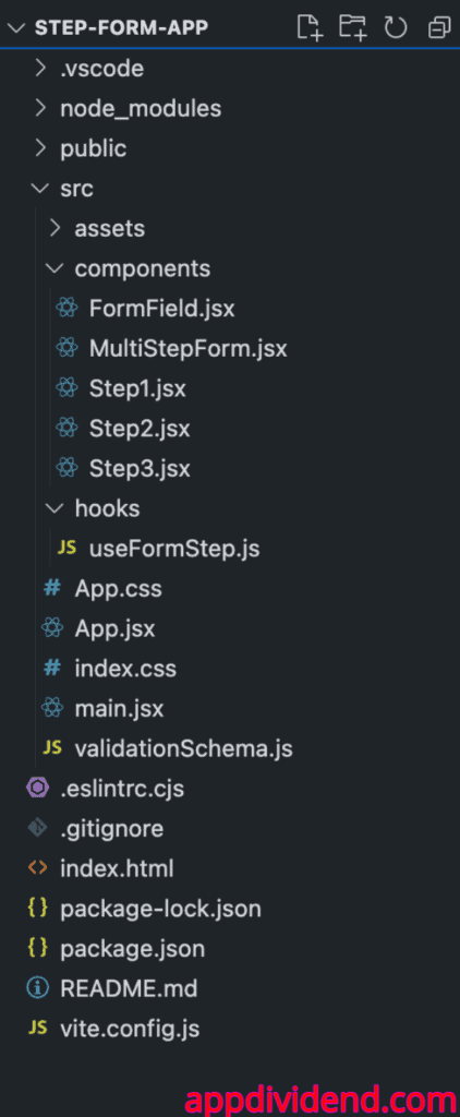 React folder structure