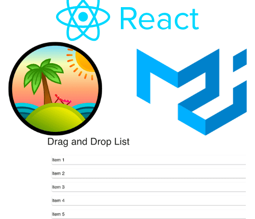 Implementing Drag and Drop with Material UI in React