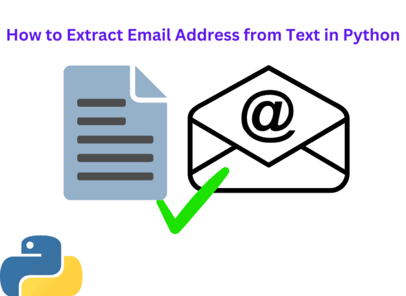 How to Extract Email Address from Text in Python