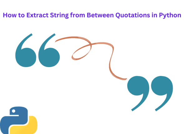 How to Extract String from Between Quotations in Python