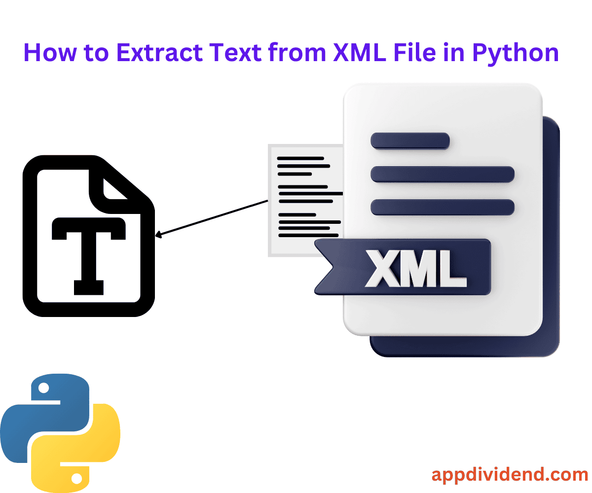 How to Extract Text from XML File in Python