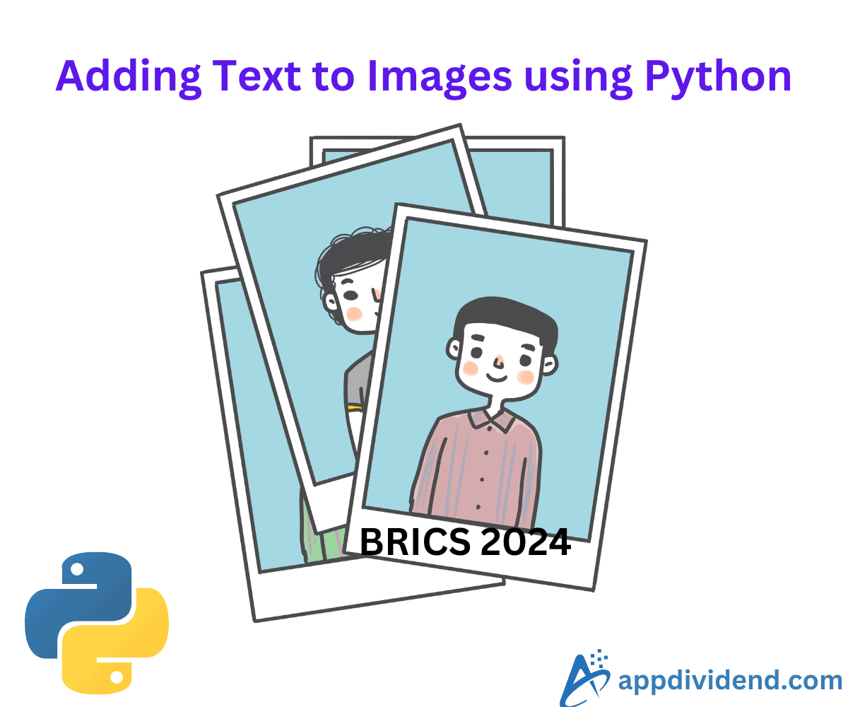 Adding Text to Images using Python