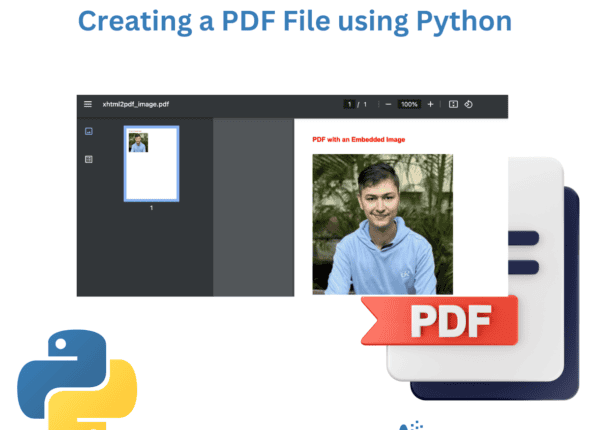 Creating a PDF File using Python