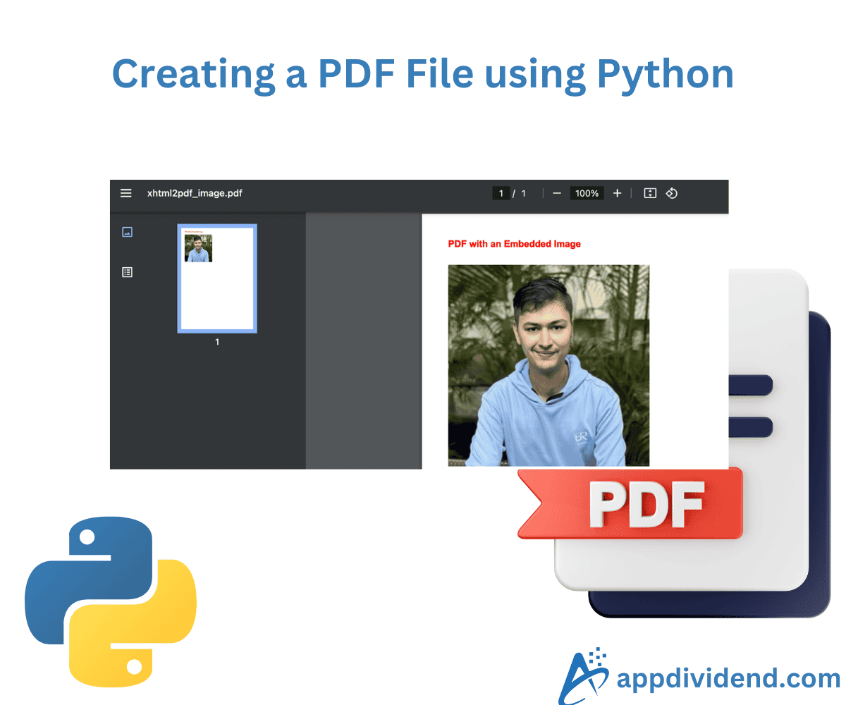 Creating a PDF File using Python