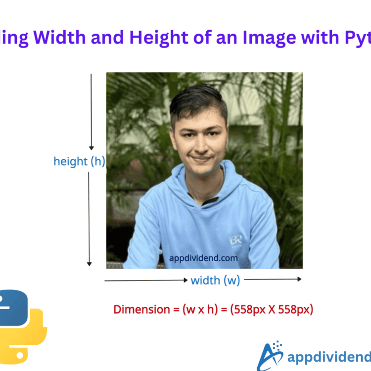 Finding Width and Height of an Image with Python