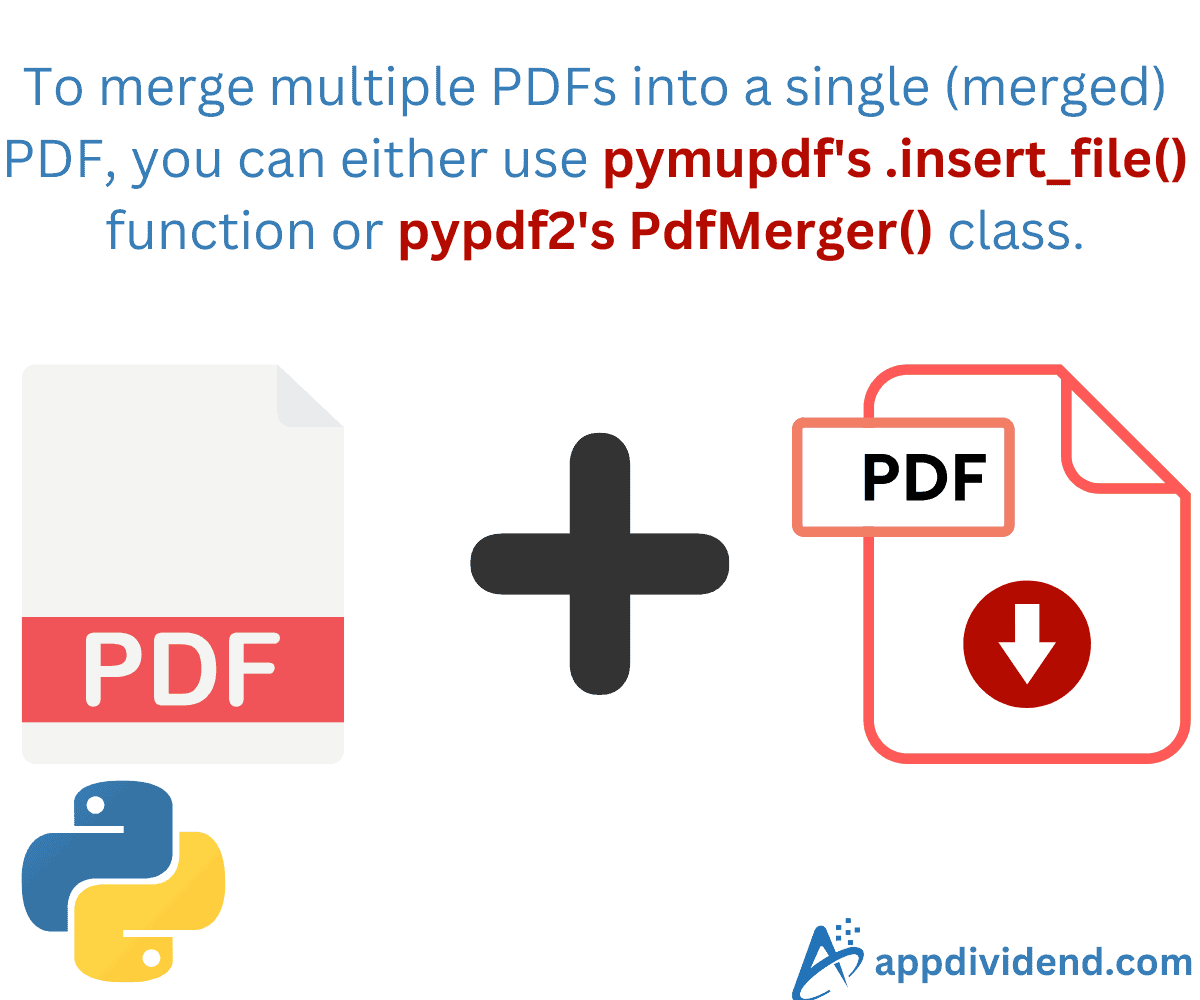 Merging Multiple PDF Files into One in Python