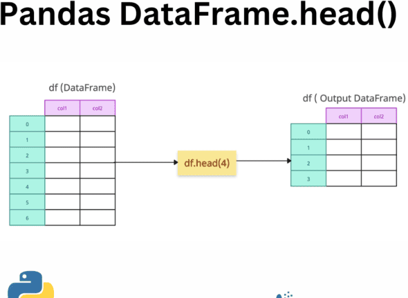 Pandas DataFrame.head()