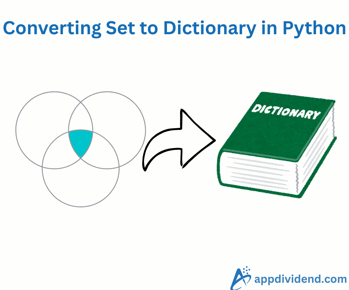 Converting Set to Dictionary in Python