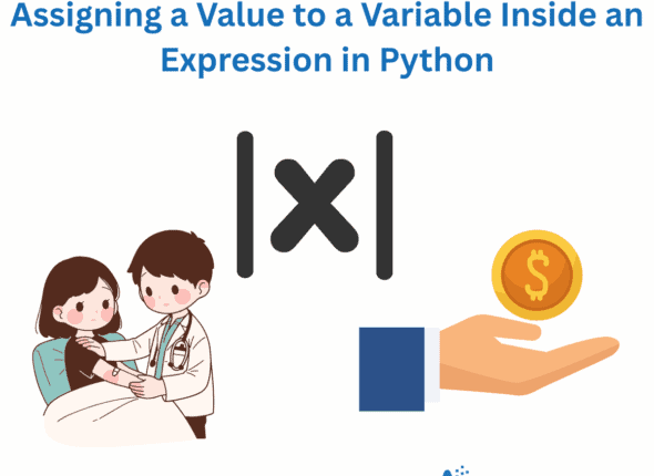 Assigning a Value to a Variable Inside an Expression in Python
