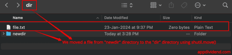 How to Move Files and Folders in Python
