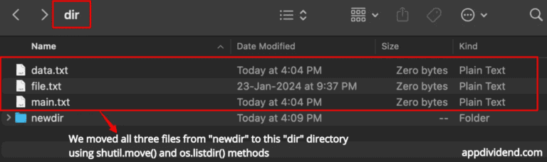 How to Move Files and Folders in Python